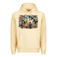 Pina Colada 3 western horses running free Premium Hoodie - LillyAllenDesigns