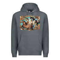Rock 3 western horses running free Premium Hoodie - LillyAllenDesigns