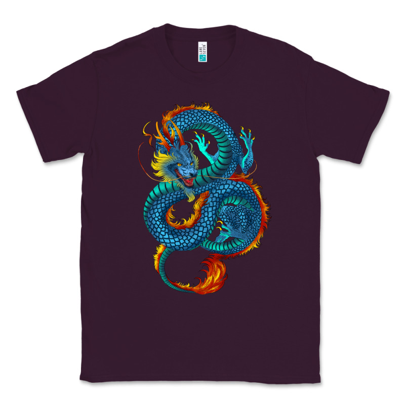 Blue Dragon Classic Tee by RanaPortraitStore | Teevron