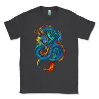 Smoke Blue dragon Classic Tee - RanaPortraitStore