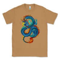Toasted Coconut Blue dragon Classic Tee - RanaPortraitStore