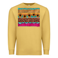 Antique Gold leopard sunflower gemstone Premium Sweatshirt - JahusDesignShop