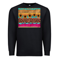 Black leopard sunflower gemstone Premium Sweatshirt - JahusDesignShop