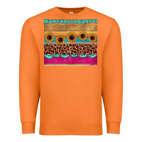Carrot leopard sunflower gemstone Premium Sweatshirt - JahusDesignShop