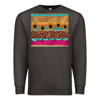 Smoke leopard sunflower gemstone Premium Sweatshirt - JahusDesignShop
