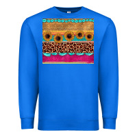 True Royal leopard sunflower gemstone Premium Sweatshirt - JahusDesignShop