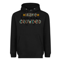 Black make heaven crowded Heavyweight Hoodie - CowhideDigitalArt