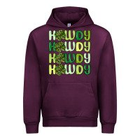 Mauve Wine howdy st patrick s day Urban Hoodie - MaliasSmallBusiness