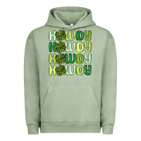 Pigment Oil Green howdy st patrick s day Urban Hoodie - MaliasSmallBusiness