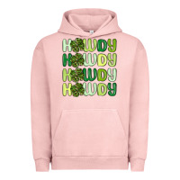 Pigment Salmon howdy st patrick s day Urban Hoodie - MaliasSmallBusiness