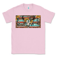 Bubblegum Pink Boho bull skull and serape Classic Tee - RanaPortraitStore