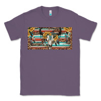 Lavender Boho bull skull and serape Classic Tee - RanaPortraitStore
