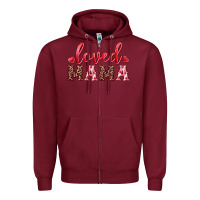 Loved Mama Zipper Hoodie | Teevron