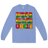 Colony Blue dope black uncle with stars Long Sleeve Tee - texasbilliewilder
