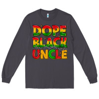Smoke dope black uncle with stars Long Sleeve Tee - texasbilliewilder