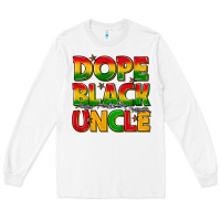 White dope black uncle with stars Long Sleeve Tee - texasbilliewilder