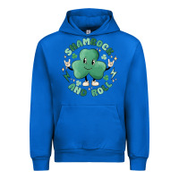 Cobalt shamrock and roll Urban Hoodie - MaliasSmallBusiness