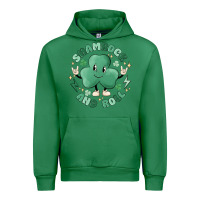 Emerald shamrock and roll Urban Hoodie - MaliasSmallBusiness