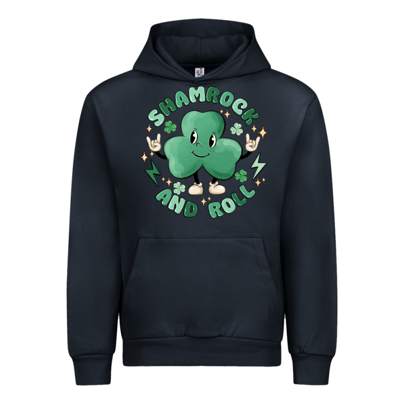 Shamrock And Roll Urban Hoodie by MaliasSmallBusiness | Teevron