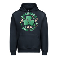 Navy shamrock and roll Urban Hoodie - MaliasSmallBusiness