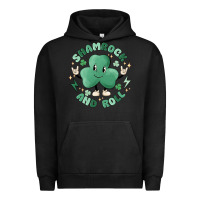 Pigment Black shamrock and roll Urban Hoodie - MaliasSmallBusiness
