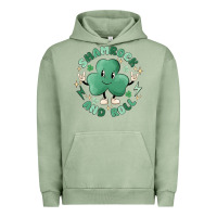 Pigment Oil Green shamrock and roll Urban Hoodie - MaliasSmallBusiness