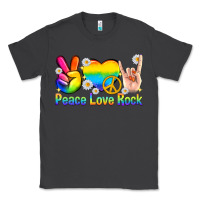 Smoke peace love rock pride Classic Tee - texasbilliewilder