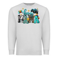 Dove Grey boy mama Premium Sweatshirt - AdoDesignShop