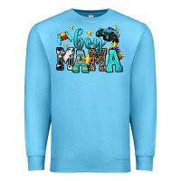 Ocean Blue boy mama Premium Sweatshirt - AdoDesignShop