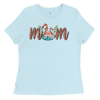 Mom Flamingo Ladies Tee | Teevron