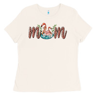 Bone mom flamingo Ladies Tee - BarkalooDesign