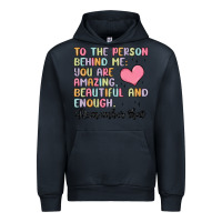 Navy to the person behind me Urban Hoodie - MaliasSmallBusiness