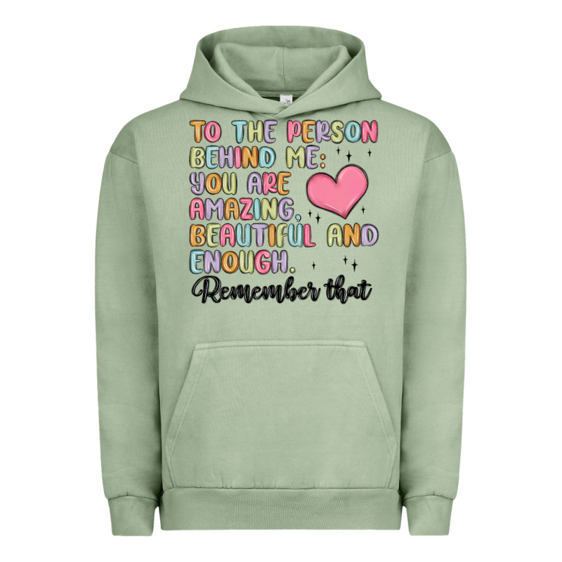 To The Person Behind Me Urban Hoodie by MaliasSmallBusiness | Teevron