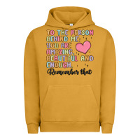 Pigment Peanut Butter to the person behind me Urban Hoodie - MaliasSmallBusiness