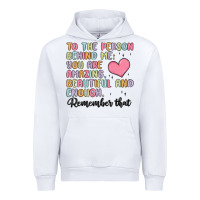 White to the person behind me Urban Hoodie - MaliasSmallBusiness