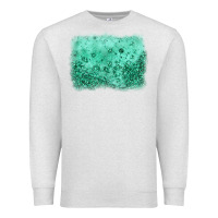 Oatmeal Heather green glitter background Premium Sweatshirt - JahusDesignShop