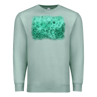 Seafoam green glitter background Premium Sweatshirt - JahusDesignShop