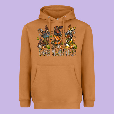 Egg Hunter Heavyweight Hoodie Designed By Racoondesign