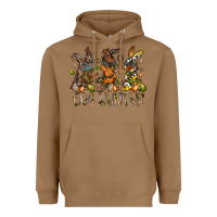Toasted Coconut egg hunter Heavyweight Hoodie - RacoonDesign