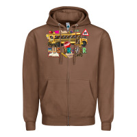 Chestnut best bus driver ever Zipper Hoodie - texasbilliewilder