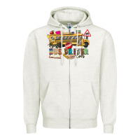 Oatmeal Heather best bus driver ever Zipper Hoodie - texasbilliewilder