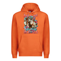 Carrot just a girl who loves horses mustang Premium Hoodie - LillyAllenDesigns