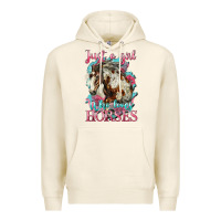 Tofu just a girl who loves horses mustang Premium Hoodie - LillyAllenDesigns