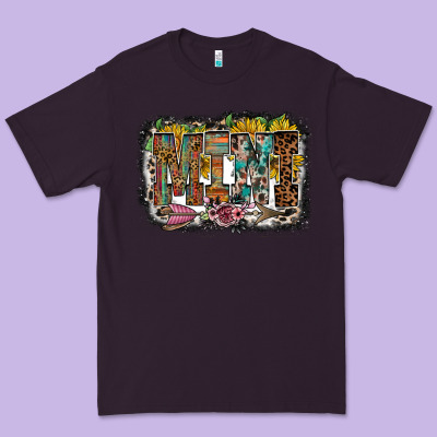 Mini Western Premium Tee Designed By Racoondesign