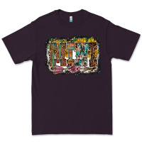 Plum mini western Premium Tee - RacoonDesign