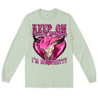 Matcha keep on talking yourself im not pretty Long Sleeve Tee - texasbilliewilder