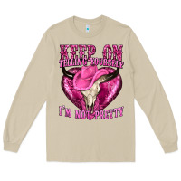 Mushroom keep on talking yourself im not pretty Long Sleeve Tee - texasbilliewilder