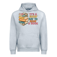 Heather Grey it's a good day to read a book Urban Hoodie - MaliasSmallBusiness
