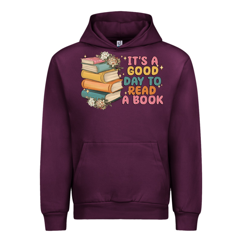 It's A Good Day To Read A Book Urban Hoodie by MaliasSmallBusiness | Teevron