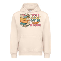 Sandshell it's a good day to read a book Urban Hoodie - MaliasSmallBusiness